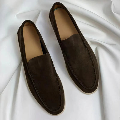 Loafers eleganti in camoscio