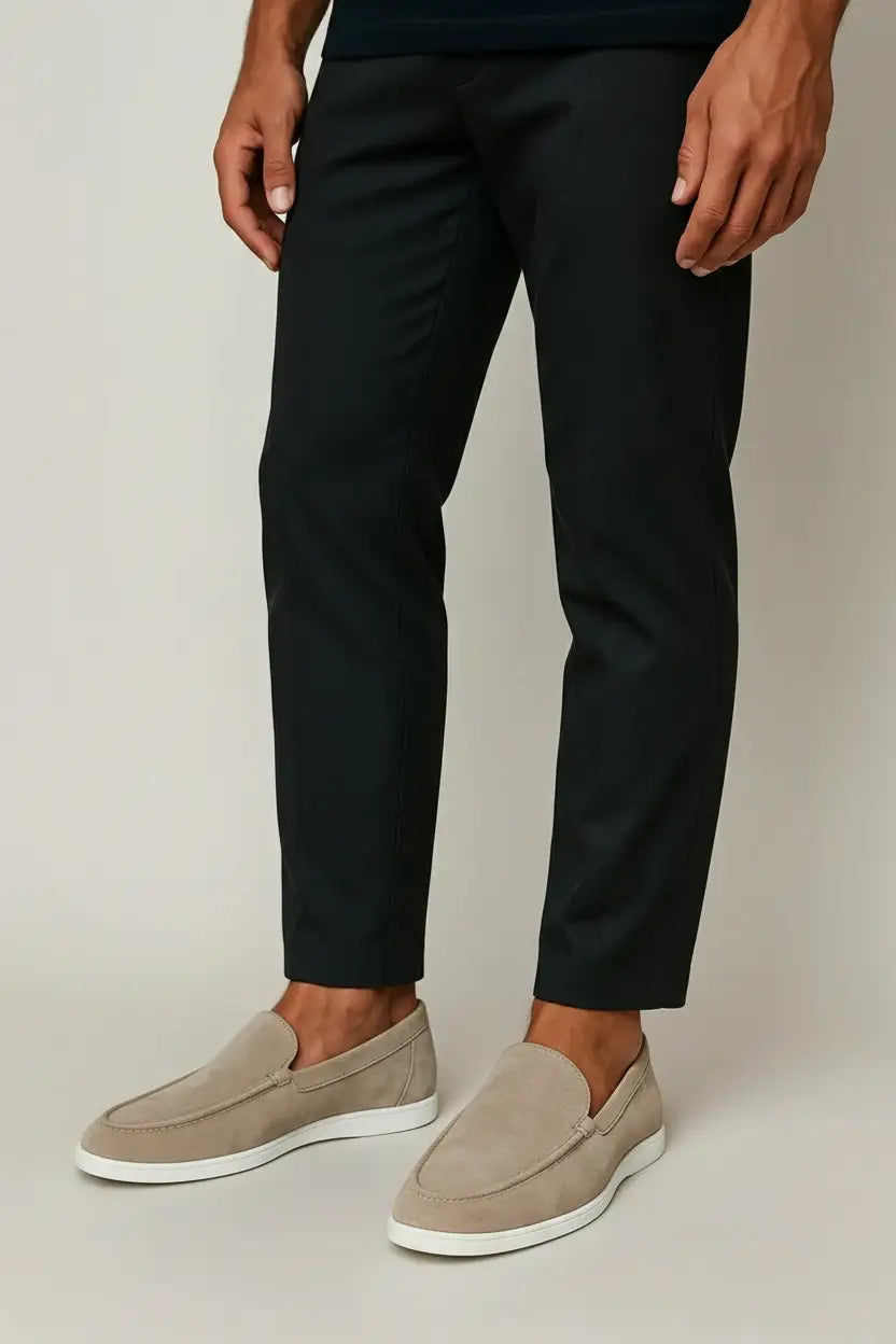 Loafers eleganti in camoscio